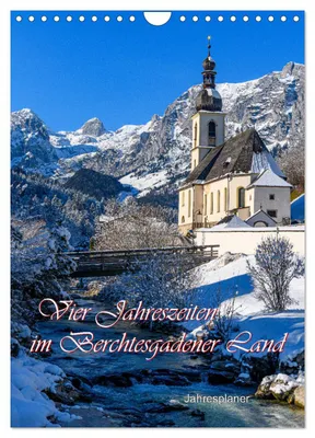Produktbild von Vier Jahreszeiten im Berchtesgadener Land (Wandkalender 2027 DIN A4 hoch), CALVENDO Monatskalender