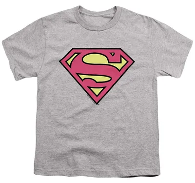 Produktbild von Superman - T-Shirt für Kinder, Baumwolle TV36092 (152-158) (Sportliches Heather)