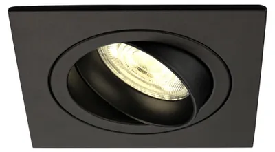 Produktbild von Ledvion LED Einbaustrahler Schwarz 3W dimmbar Warmweiss