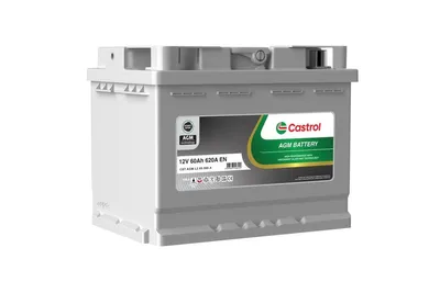 Produktbild von Castrol 12V 60Ah AGM Autobatterie 900A Start Stop Wartungsfreie Starterbatterie