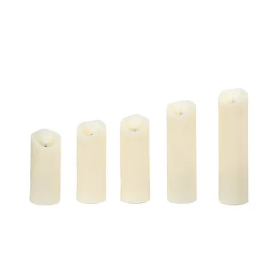 Produktbild von Lindby Candora LED-Kerze 5er-Set Fernbedienung