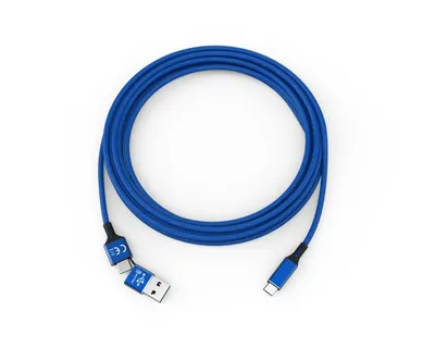 Imagen del producto de Smrter SMRTER_SPEEDY_C_NB smrter SPEEDY Daten-& Ladekabel, Typ USB-C, 100cm, blue retail