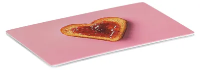 Produktbild von ZELLER 26483 Frühstücksbrettchen HEART aus Melamin