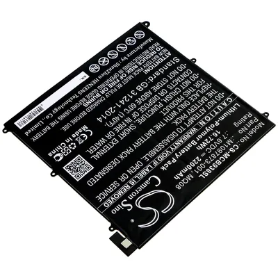 Produktbild von TECHTEK Akku Kompatibel mit [Microsoft] Surface Book 1938 Ersetzt M1097873-001, für MQ08