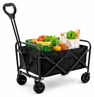 Obrázek produktu pro Skládací vozík s nastavitelnou rukojetí
