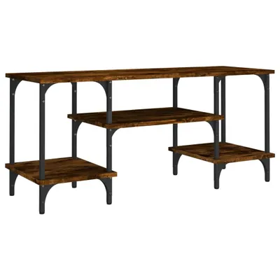 Zdjęcie produktu dla vidaXL Szafka pod TV dąb wędzony 102x35x45,5 cm materiał drewnopochodny