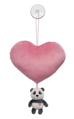 Produktbild von Plüschherz mit Kuscheltier Love Panda, NICI, 62616