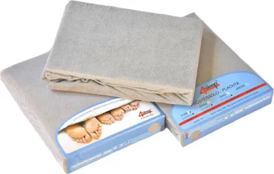 Produktbild von 4sleep Frottee mit Gummizug 180/200 grau