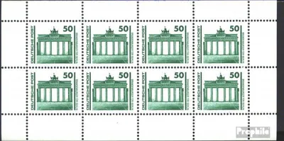 Produktbild von Briefmarken DDR 1990 Mi Hbl21 gestempelt Baudenkmäler