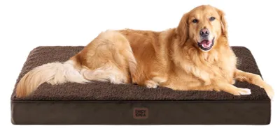 Image de Lit orthopédique pour chiens de grande taille - Coussin moelleux lavable