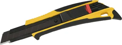 Obrázok produktu pre Tajima Quick Back gumuotas laužomas peilis 18mm, automatiškai įsitraukianti geležtė