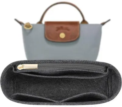 Produktbild von Mini Organizer für Longchamp-Taschen, Einbauset für Damen-Taschen, Mini-Größe