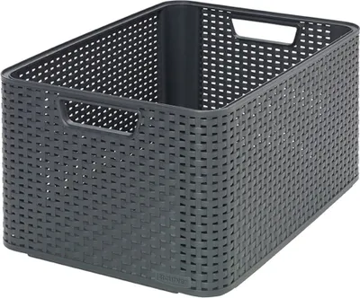 Produktbild von Curver Style Opbergmand 30L Antraciet
