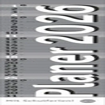 Produktbild von HEYE Streifenkalender 2026 silber 11x49cm