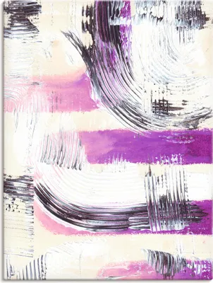 Produktbild von ARTland Leinwandbild Die Abstraktion eines Lebens Größe: 45x60 cm
