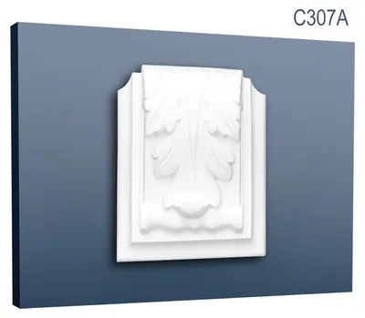 Produktbild von Orac Decor C307A LUXXUS Stuck Zierelement Akanthusblatt Wandeinrichtungs für C307