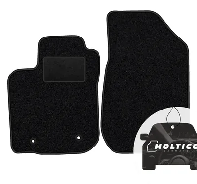 Image de Tapis de sol en velours pour voiture, compatibles avec : Dacia Sandero Stepway I, modèles de 2013 à 2018