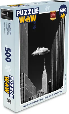 Obrázok produktu pre MuchoWow® Puzzle 500 ks Oblak nad Empire State Building na Manhattane