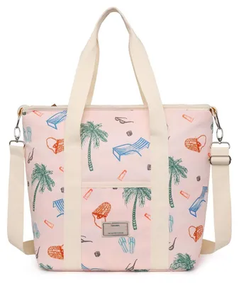 Image de Sac isotherme de 29 litres, couleur rose "Kokosnuss", avec bandoulière réglable