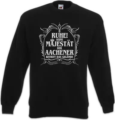 Produktbild von Urban Backwoods Seine Majestät Der Aachener, Sweatshirt, Farbe: Schwarz, Größe: 2XL