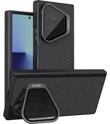 Produktbild von Handyhülle für Galaxy Z Fold8 Ultra, Nillkin CarboProp Magnetic mit MagSafe, Schwarz
