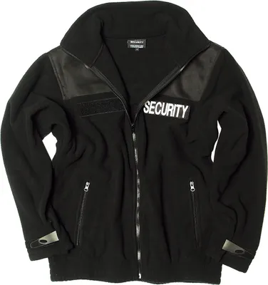 Produktbild von SECURITY Fleecejacke schwarz, XL