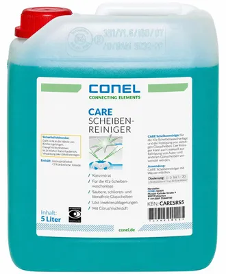 Produktbild von CONEL CARE S Auto-Scheibenreiniger 5 Liter Kanister Konzentrat 1:5 bis 1:20