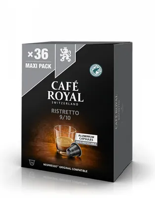Zdjęcie produktu dla Café Royal Ristretto 36 kapsułek aluminiowych