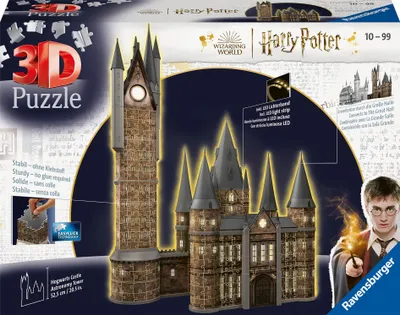 Produktbild von Hogwarts Schloss - Astronomieturm - Night Edition Ravensburger 11551
