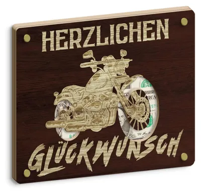Produktbild von Geldklammer im Motorrad-Design