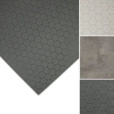 Produktbild von CV-Bodenbelag Fairplay extra abriebfester PVC Bodenbelag Oberfläche Noppen Schwarz Optik 200x300 cm