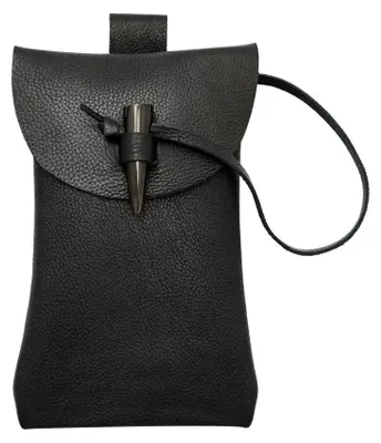 Produktbild von Gürteltasche mit Hornknebel Schwarz
