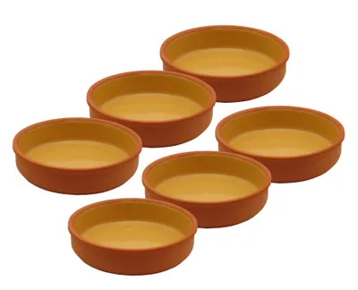 Produktbild von Mediterranes Tapasschalen-Set 6 Stück Ø16 cm – Gelb – Ofenfest & Spülmaschinengeeignet