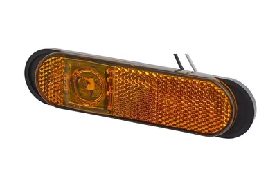 Produktbild von HELLA Seitenmarkierungsleuchte 2PS 329 060-081 Rechts Links 132mm 32mm 32mm