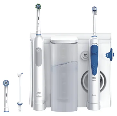 Image de Brosse à dents Oral-B Center OxyJet + Oral-B Pro 1