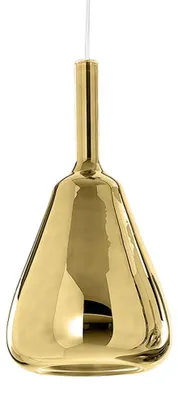 Produktbild von OFELIA S/11 Pendelleuchte – Verspiegeltes Gold-Borosilikatglas, G9-Fassung, 3-Meter-Kabel, Schutzart IP20, Leuchtendes Design – Gealuce