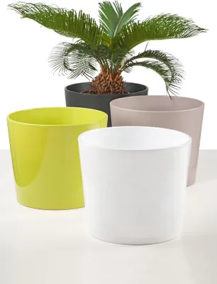 Produktbild von Scheurich Übertopf Serie 883 taupe Ø 28 cm