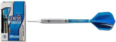 Image de Harrows Genesis Tungstène Fléchettes Souples 16 G 3er Set