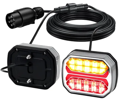 Produktbild von Rückleuchten mit 42 LEDs für Anhänger, 7-polig, 12 V/24 V