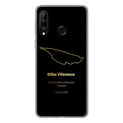 Produktbild von MuchoWow® Handyhülle Schutzhülle Hülle für Huawei P30 Lite Kanada - Formel 1 - Rennstrecke Silikon Softcase Handy Hülle - Handyhülle