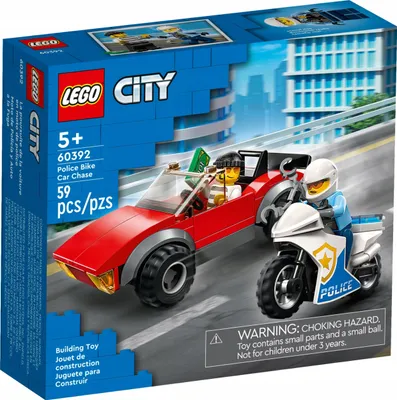 Produktbild von LEGO® City 60392 Verfolgungsjagd mit Polizeimotorrad