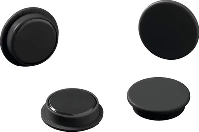 Produktbild von DURABLE Magnete Ø 32 mm Industrieverpackung 20 St.,475301 schwarz