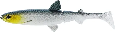Image de Westin Hypoteez Shadtail 9cm 5g - 3 poissons en caoutchouc, Couleur:Headlight