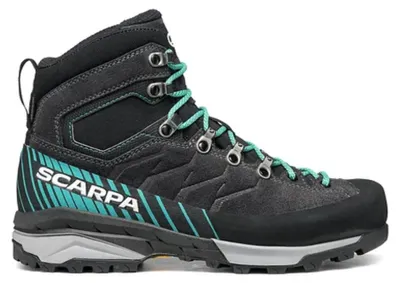 Immagine prodotto di Mescalito TRK GTX Wmn , Scarpe da trekking, antracite scuro / verde tropicale, 38.5, Scarpa