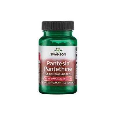 Productafbeelding van Swanson Dietary supplements Pantesin Panthetine 300 MG 60 Kaps, BI7624