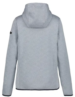 Produktbild von Icepeak Auen Midlayer für Damen mit Kapuze, Farbe:Hellblau, Größe:XXXL