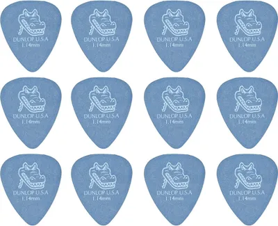 Produktbild von Dunlop 417P 1.14 Gator Grip Standard Plektrum