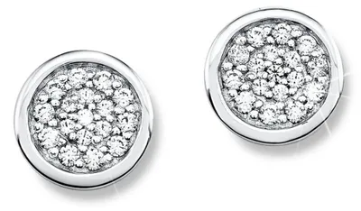 Produktbild von s. Oliver Ohrringe für Damen, Zirkonia / 925 Sterling Silber, Rhodiniert