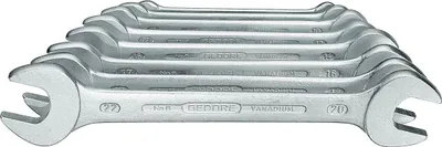 Produktbild von GEDORE Doppelmaulschlüssel-Satz DIN3110 6-32 mm 13-teilig
