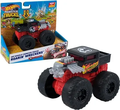 Obrázok produktu pre Hot Wheels Monster Trucks HDX61, Monster truck, 3 rok / roky, LR44, Plast, Kov, Viacfarebný